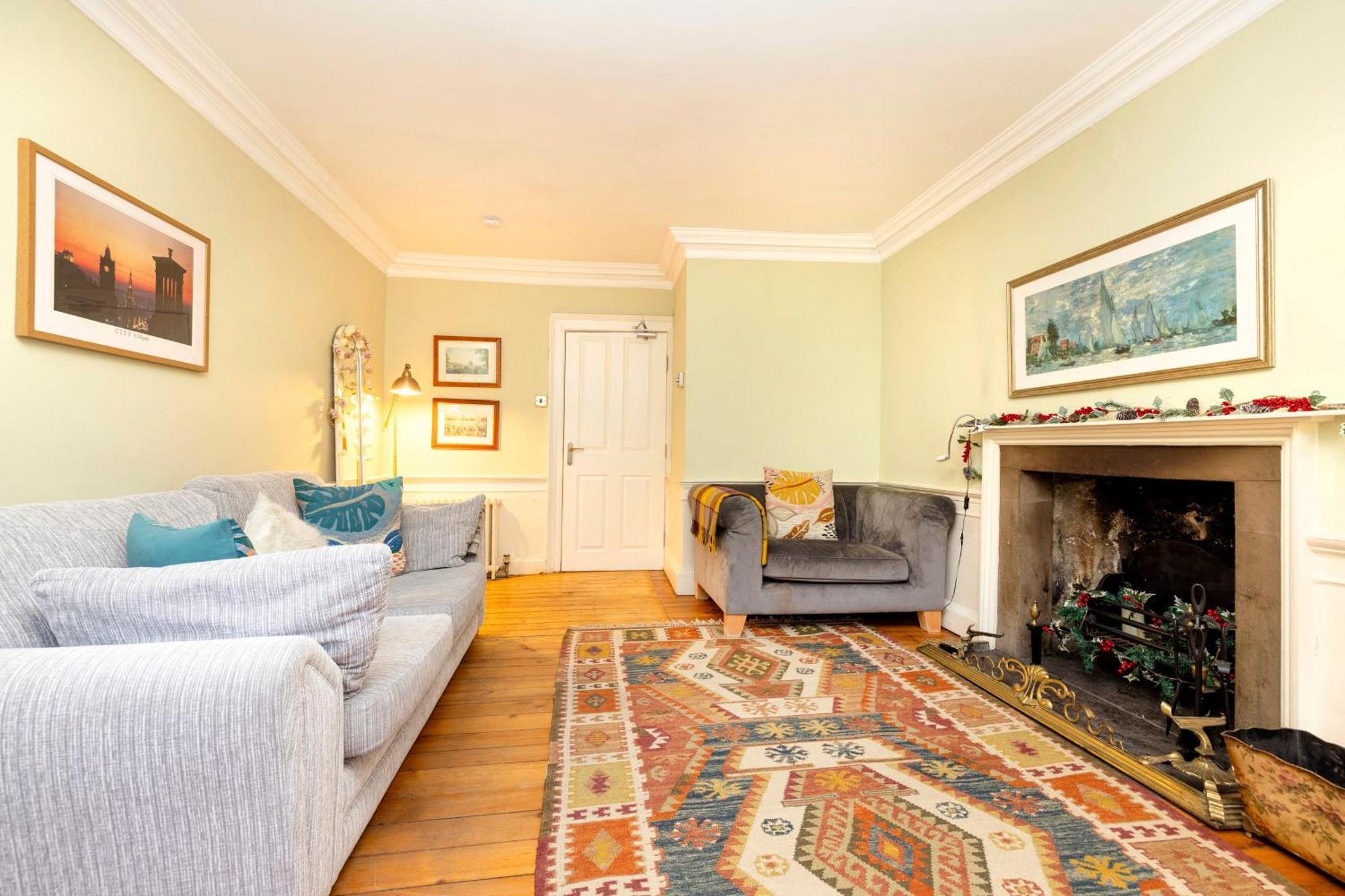 Joivy Beautiful Apartment, Private Garden, Calton Hill Эдинбург Экстерьер фото