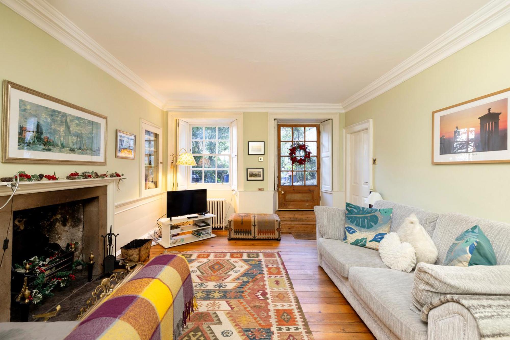 Joivy Beautiful Apartment, Private Garden, Calton Hill Эдинбург Экстерьер фото
